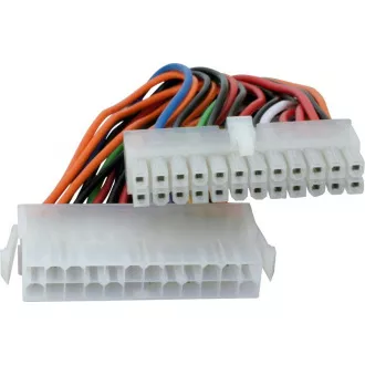 PREMIUMCORD Kabel napájecí interní 24pin, prodloužení 25cm ke zdrojům ATX PREMIUMCORD Kabel napájecí interní 24pin, prodloužení 25cm ke zdrojům ATX