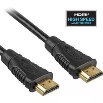 PREMIUMCORD Kabel HDMI 15m High Speed + Ethernet (v1.4), zlacené konektory PREMIUMCORD Kabel HDMI 15m High Speed + Ethernet (v1.4), zlacené konektory