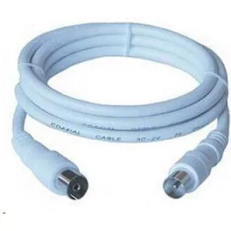 PREMIUMCORD TV kabel anténní propojovací 2m (koaxiální, M/F, 75 Ohm) PREMIUMCORD TV kabel anténní propojovací 2m (koaxiální, M/F, 75 Ohm)