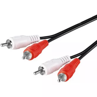 PREMIUMCORD Kabel audio 2x Cinch - 2x Cinch (RCA, M/M) 5m