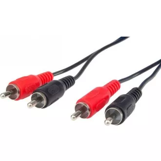 PREMIUMCORD Kabel audio 2x Cinch - 2x Cinch (RCA, M/M) 10m PREMIUMCORD Kabel audio 2x Cinch - 2x Cinch (RCA, M/M) 10m