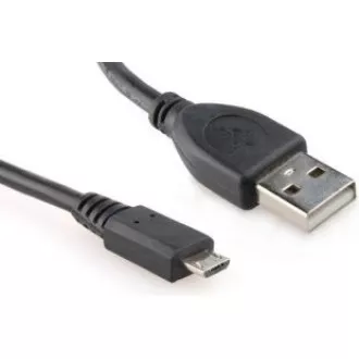 GEMBIRD Kabel USB 2.0 A-Micro B propojovací 0, 5m (černý) GEMBIRD Kabel USB 2.0 A-Micro B propojovací 0, 5m (černý)
