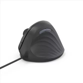 Hama vertikální ergonomická kabelová myš ECM-500R, pro praváky, černá