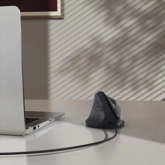 Hama vertikální ergonomická kabelová myš ECM-500L, pro leváky, černá Hama vertikální ergonomická kabelová myš ECM-500L, pro leváky, černá