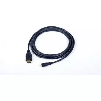 GEMBIRD Kabel HDMI - HDMI Micro 1, 8m (v1.3, M/M, stíněný, zlacené kontakty)
