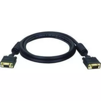 GEMBIRD Kabel VGA propojovací 3m, černý (HD15M/M, dvojité stínění, feritová jádra) GEMBIRD Kabel VGA propojovací 3m, černý (HD15M/M, dvojité stínění, feritová jádra)