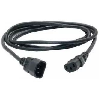 PREMIUMCORD Kabel napájecí 230V prodlužovací 1m