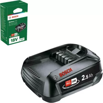 BOSCH PBA 18V 2.5Ah W-B, akumulátor BOSCH PBA 18V 2.5Ah W-B, akumulátor