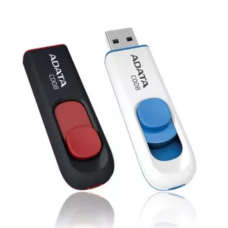 ADATA Flash Disk 16GB C008, USB 2.0 Classic, černá