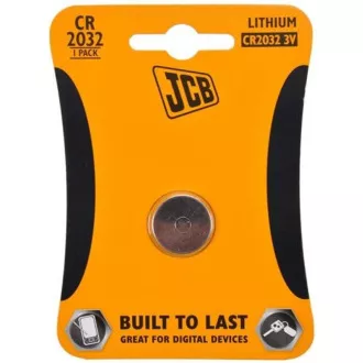 JCB knoflíková lithiová baterie CR2032, blistr 1 ks JCB knoflíková lithiová baterie CR2032, blistr 1 ks