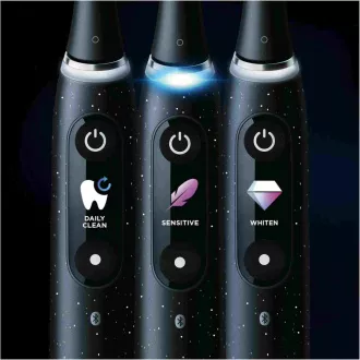 Oral-B iO Series 10 Cosmic Black elektrický zubní kartáček, magnetický, 7 režimů, AI, časovač, 3D mapování Oral-B iO Series 10 Cosmic Black elektrický zubní kartáček, magnetický, 7 režimů, AI, časovač, 3D mapování