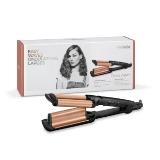 BABYLISS W2447E trojkulma na vlasy, keramický povrch, 3 nastavení teploty, automatické vypnutí, teplovzdorné pouzdro BABYLISS W2447E trojkulma na vlasy, keramický povrch, 3 nastavení teploty, automatické vypnutí, teplovzdorné pouzdro