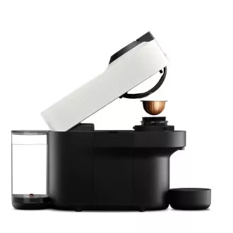 Krups Nespresso XN920110 Vertuo Pop kapslový kávovar, 1500 W, Wi-Fi. Bluetooth, 4 velikosti kávy, bílý