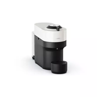 Krups Nespresso XN920110 Vertuo Pop kapslový kávovar, 1500 W, Wi-Fi. Bluetooth, 4 velikosti kávy, bílý