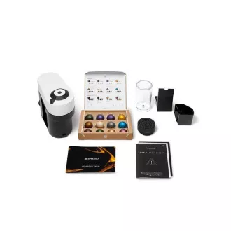 Krups Nespresso XN920110 Vertuo Pop kapslový kávovar, 1500 W, Wi-Fi. Bluetooth, 4 velikosti kávy, bílý