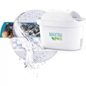 Brita Marella Cool white + 6 Maxtra Pro All-In-1 filtrační konvice, 2, 4 l, indikátor výměny filtru, 6x filtrační patrona