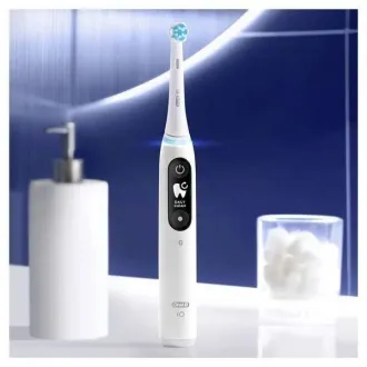 Oral-B iO Series 6s elektrický zubní kartáček, časovač, tlakový senzor, 5 programů, aplikace Oral-B, bílá Oral-B iO Series 6s elektrický zubní kartáček, časovač, tlakový senzor, 5 programů, aplikace Oral-B, bílá