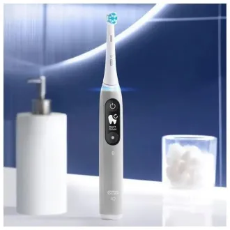 Oral-B iO Series 6s elektrický zubní kartáček, časovač, tlakový senzor, 5 programů, aplikace Oral-B, šedá Oral-B iO Series 6s elektrický zubní kartáček, časovač, tlakový senzor, 5 programů, aplikace Oral-B, šedá