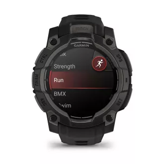 Garmin Instinct 3 – 45 mm, AMOLED, Černé s černým páskem Garmin Instinct 3 – 45 mm, AMOLED, Černé s černým páskem