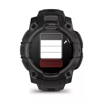 Garmin Instinct 3 – 45 mm, AMOLED, Černé s černým páskem Garmin Instinct 3 – 45 mm, AMOLED, Černé s černým páskem