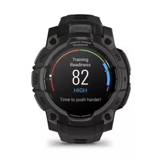 Garmin Instinct 3 – 45 mm, AMOLED, Černé s černým páskem Garmin Instinct 3 – 45 mm, AMOLED, Černé s černým páskem