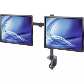 MANHATTAN stolní držák pro 2xLCD, 13" až 32", černý MANHATTAN stolní držák pro 2xLCD, 13" až 32", černý