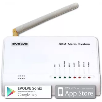 EVOLVEO Sonix - bezdrátový GSM alarm (4 ks dálk. ovl., PIR čidlo pohybu, čidlo na dveře/okno, externí repro, Android/iPhone EVOLVEO Sonix - bezdrátový GSM alarm (4 ks dálk. ovl., PIR čidlo pohybu, čidlo na dveře/okno, externí repro, Android/iPhone