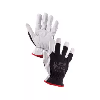 Kombinované rukavice TECHNIK PLUS, černo-bílé, vel. 11 Kombinované rukavice TECHNIK PLUS, černo-bílé, vel. 11
