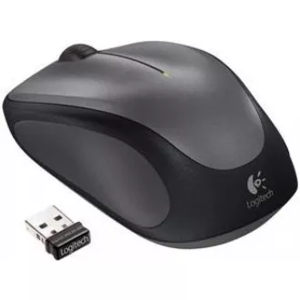 Logitech Bezdrátová myš M235, Kompaktní, šedá Logitech Bezdrátová myš M235, Kompaktní, šedá