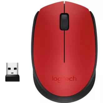 Logitech Wireless Mouse M171, red Logitech Wireless Mouse M171, red