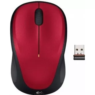 Logitech Wireless Mouse M235, red Logitech Wireless Mouse M235, red