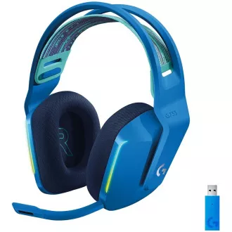 Logitech herní sluchátka G733, LIGHTSPEED Wireless RGB Gaming Headset, EMEA, white Logitech herní sluchátka G733, LIGHTSPEED Wireless RGB Gaming Headset, EMEA, white
