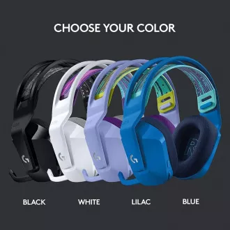 Logitech herní sluchátka G733, LIGHTSPEED Wireless RGB Gaming Headset, EMEA, white Logitech herní sluchátka G733, LIGHTSPEED Wireless RGB Gaming Headset, EMEA, white