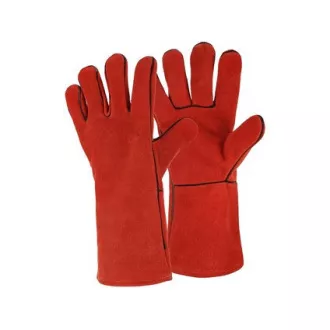 Rukavice CXS PATON RED, svářecí, červené, vel. 10 Rukavice CXS PATON RED, svářecí, červené, vel. 10