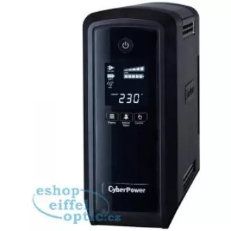 CyberPower PFC SineWave LCD GP UPS 900VA/540W, Schuko zásuvky