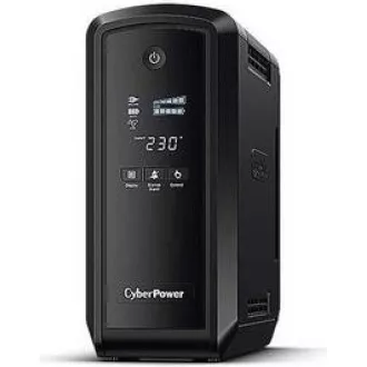 CyberPower PFC SineWave LCD GP UPS 900VA/540W, Schuko zásuvky