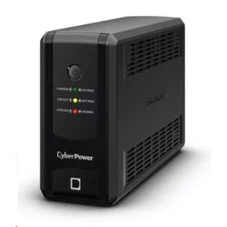 CyberPower UT GreenPower Series UPS 850VA/425W, české zásuvky CyberPower UT GreenPower Series UPS 850VA/425W, české zásuvky