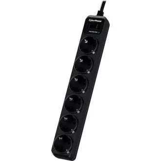 CyberPower Surge Buster™ 6 zásuvek, 1.8m, German, New