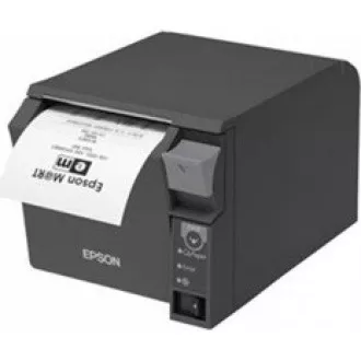 EPSON TM-T70II pokladní tiskárna, USB + serial, černá, řezačka, se zdrojem EPSON TM-T70II pokladní tiskárna, USB + serial, černá, řezačka, se zdrojem