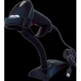 Virtuos laserová čtečka HT-900A, USB (emulace klávesnice/RS232), černá Virtuos laserová čtečka HT-900A, USB (emulace klávesnice/RS232), černá