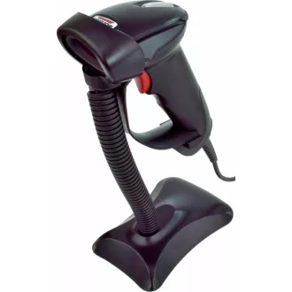 Virtuos laserová čtečka HT-900A, USB (emulace klávesnice/RS232), černá Virtuos laserová čtečka HT-900A, USB (emulace klávesnice/RS232), černá