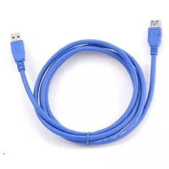 GEMBIRD Kabel USB 3.0 A-A prodlužovací 1, 8m (modrý) GEMBIRD Kabel USB 3.0 A-A prodlužovací 1, 8m (modrý)