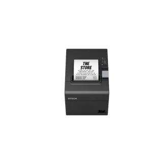 Epson TM-T20III, pokladní tiskárna, USB/LAN, 8 dots/mm (203 dpi), řezačka, černá - Rozbalené