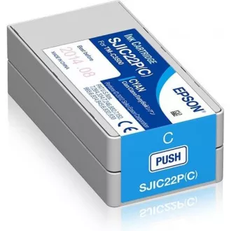 Epson cartridge, cyan Epson cartridge, cyan
