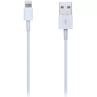 CONNECT IT Wirez kabel HQ Lightning - USB, bílý, 2m (pro iPhone, iPad)