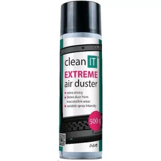 CLEAN IT Stlačený vzduch EXTREME 500g, NEHOŘLAVÝ CLEAN IT Stlačený vzduch EXTREME 500g, NEHOŘLAVÝ