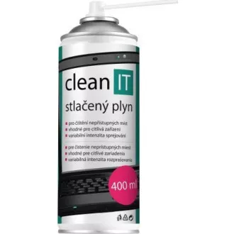 CLEAN IT Stlačený vzduch 400ml (náhrada za CL-1) CLEAN IT Stlačený vzduch 400ml (náhrada za CL-1)