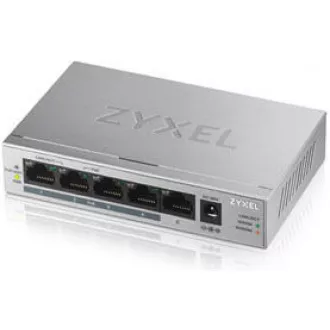 Zyxel GS1005HP 5-port Desktop Gigabit PoE Switch, 4x PoE+ GbE, PoE 60W