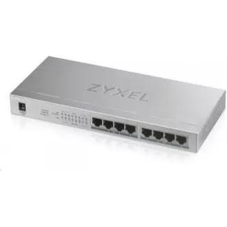 Zyxel GS1008HP 8-port Desktop Gigabit PoE Switch, 8x PoE+ GbE, PoE 60W