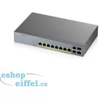 Zyxel GS1350-12HP 12 Port smart managed CCTV PoE switch, long range, 130W, 10x GbE, 2x SFP Zyxel GS1350-12HP 12 Port smart managed CCTV PoE switch, long range, 130W, 10x GbE, 2x SFP